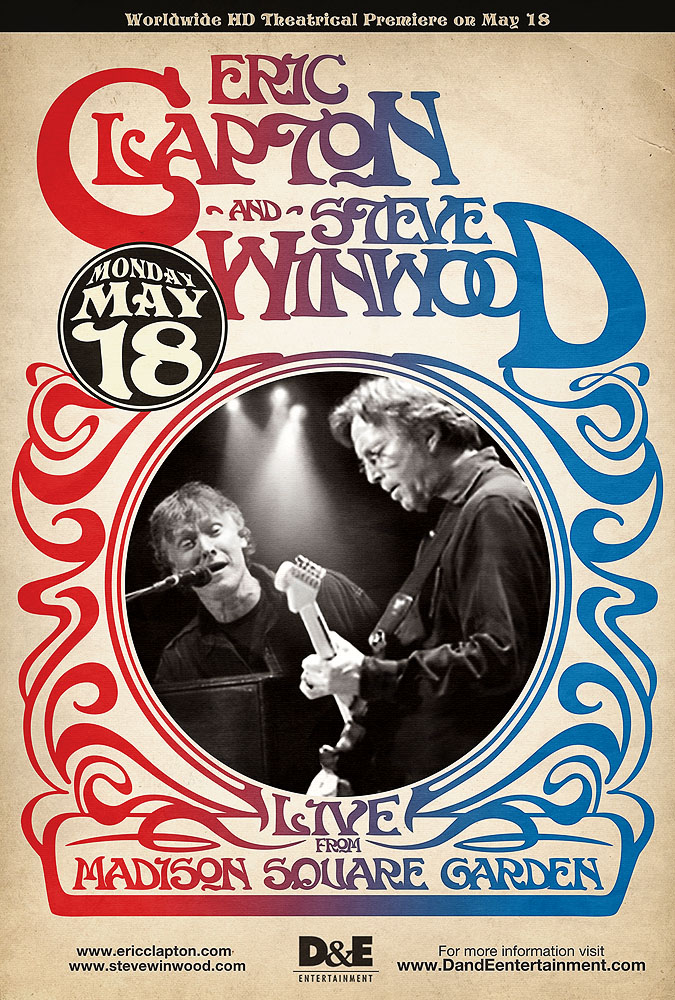 ERIC CLAPTON AND STEVE WINWOOD: LIVE FROM MADISON SQUARE GARDEN